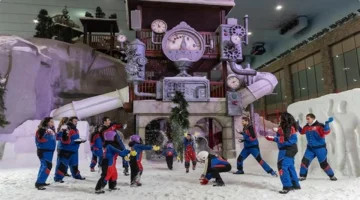 أجواء أوروبية في القاهرة: أبرز أماكن التزلج على الجليد شتاء 2025